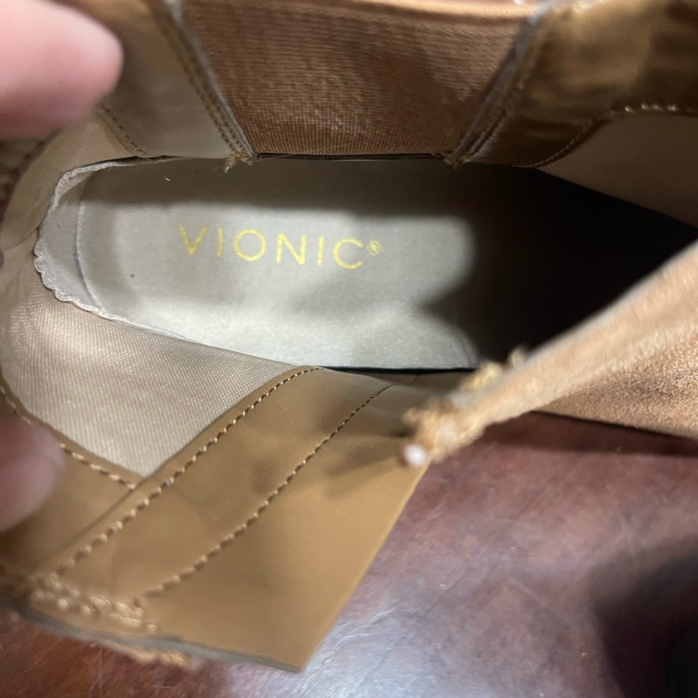 Vionic ROSELAND suede booties ankle - Picture 8 of 9